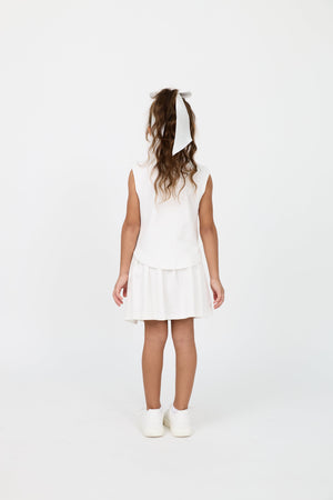 Ensemble top & jupe en coton pour enfants