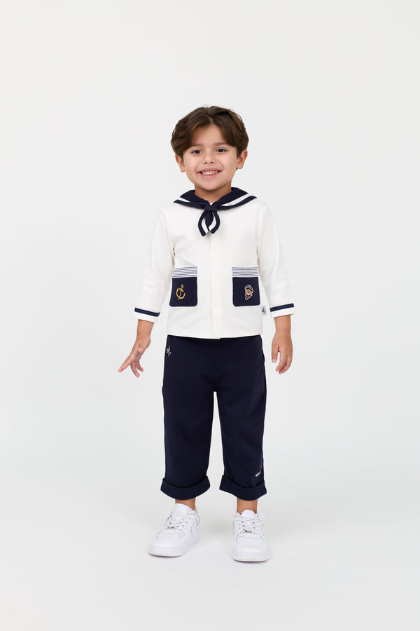 Ensemble top & pantalon en coton pour enfants