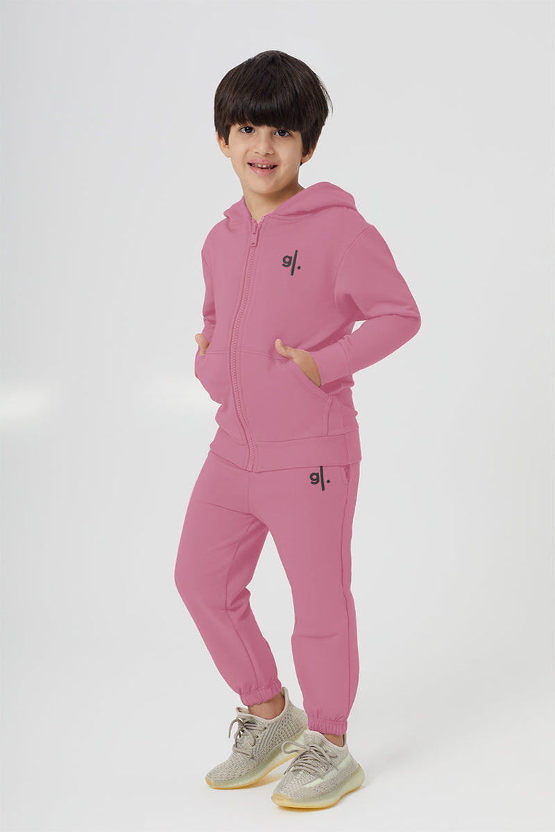 Sweat à capuche zippé confortable en bambou biologique pour garçons