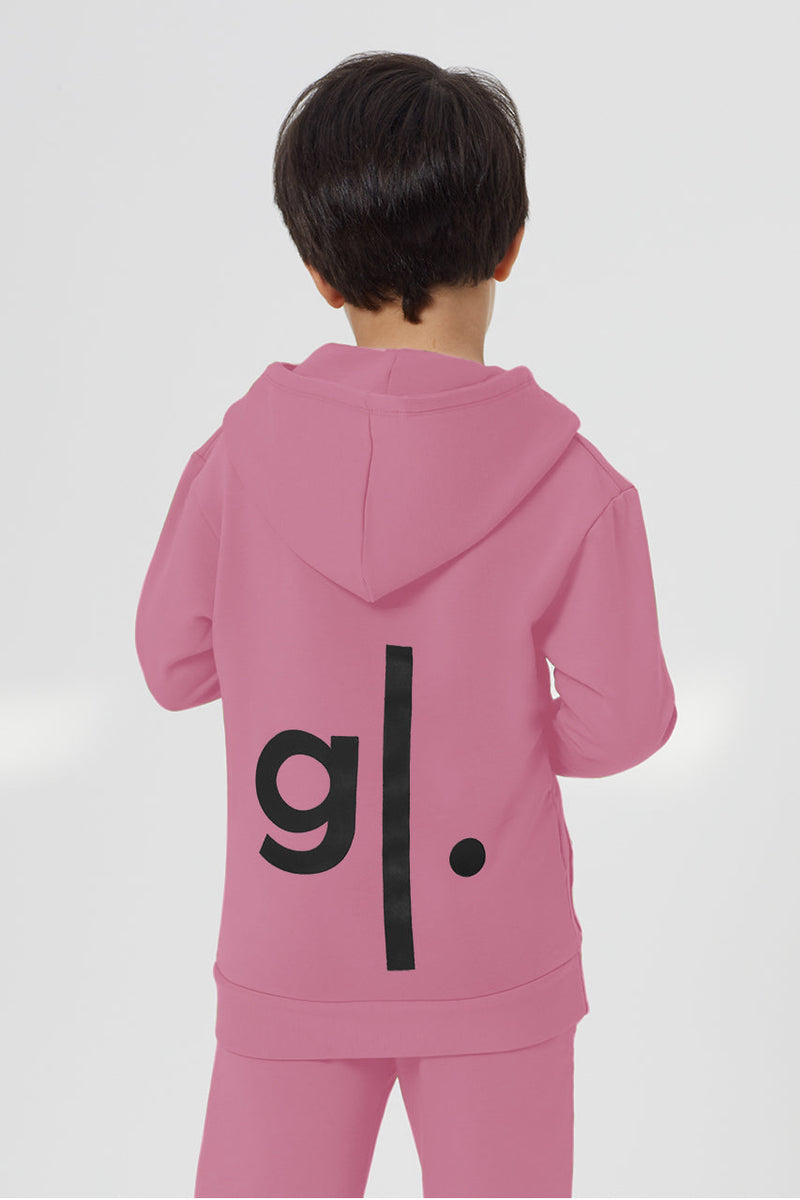 Sweat à capuche zippé confortable en bambou biologique pour garçons