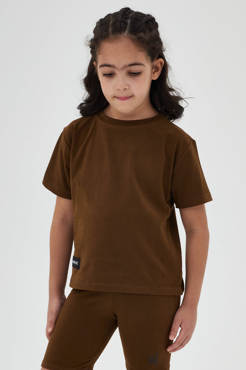 T-shirt durable coupe régulière pour filles