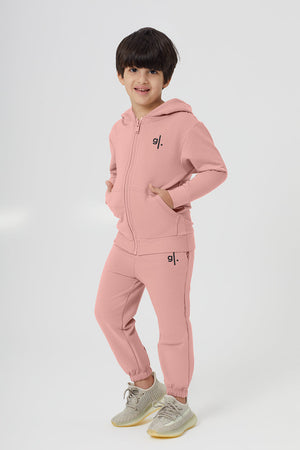 Sweat à capuche zippé confortable en bambou biologique pour garçons