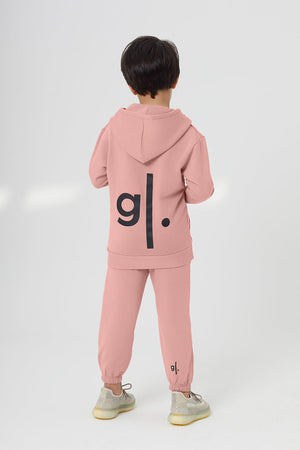 Sweat à capuche zippé confortable en bambou biologique pour garçons