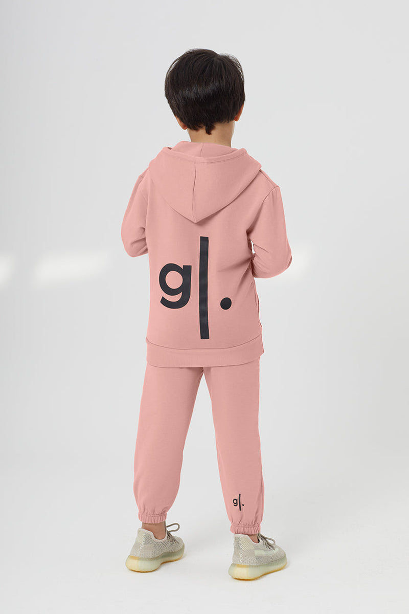 Sweat à capuche zippé confortable en bambou biologique pour garçons